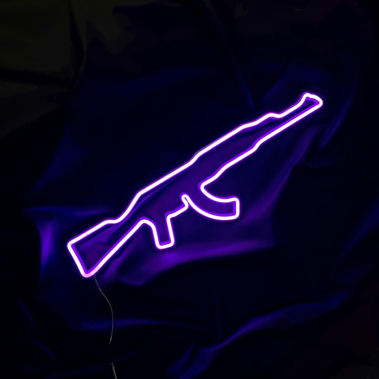 Neon led game karabin